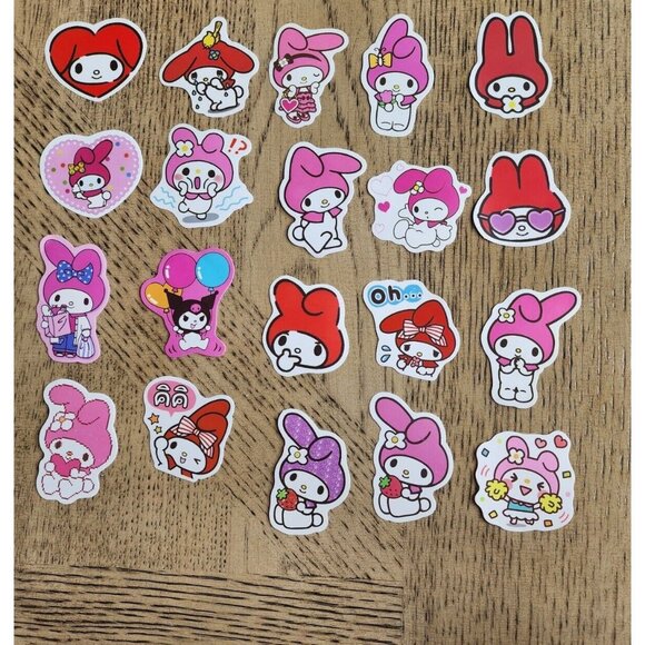 Sanrio | Other | My Melody Stickers Hello Kitty Sanrio Stickers 5pcs ...